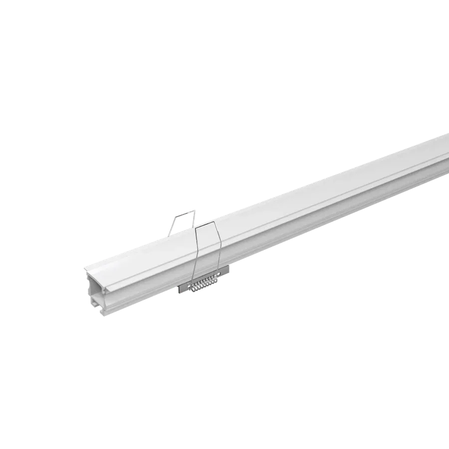 Perfil Light 12mm Embutir — Perfis Luminatti LED