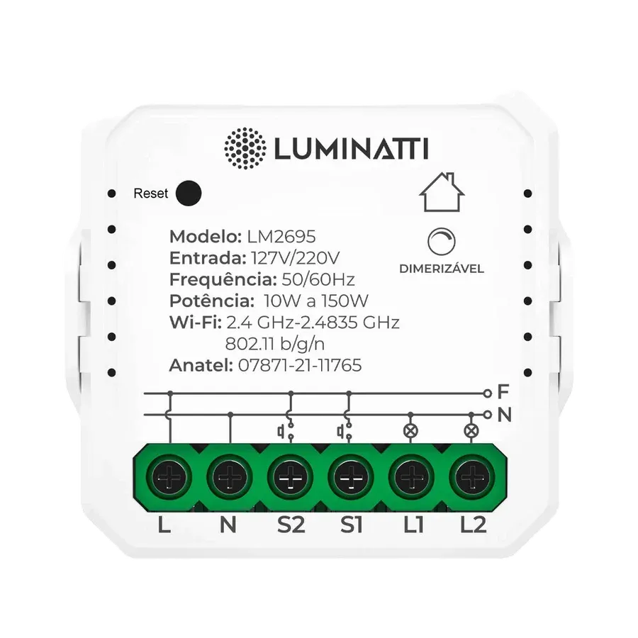 Smart para Dimerização — Lâmpadas Luminatti LED