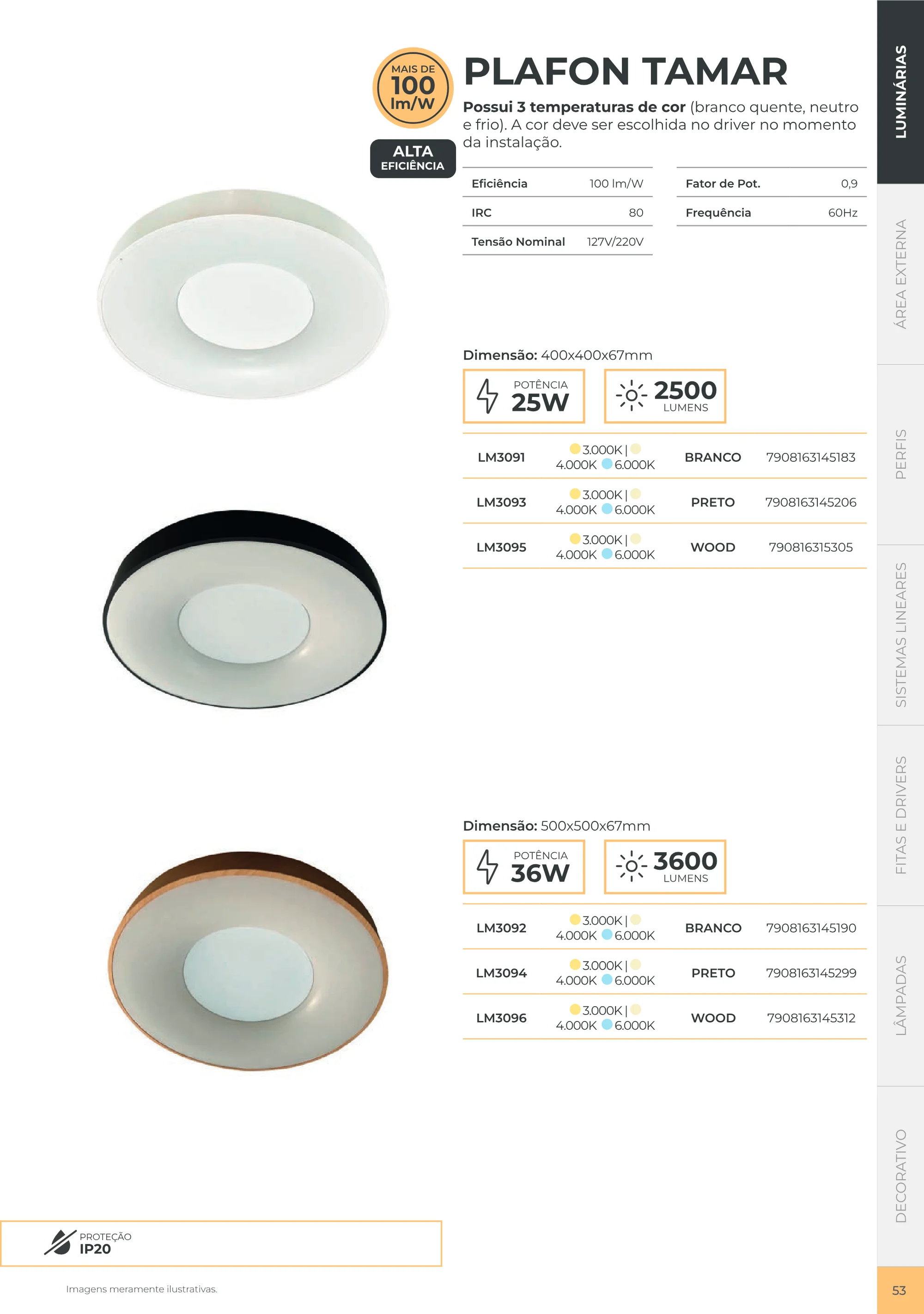 Página 55 do catálogo Luminatti 2026