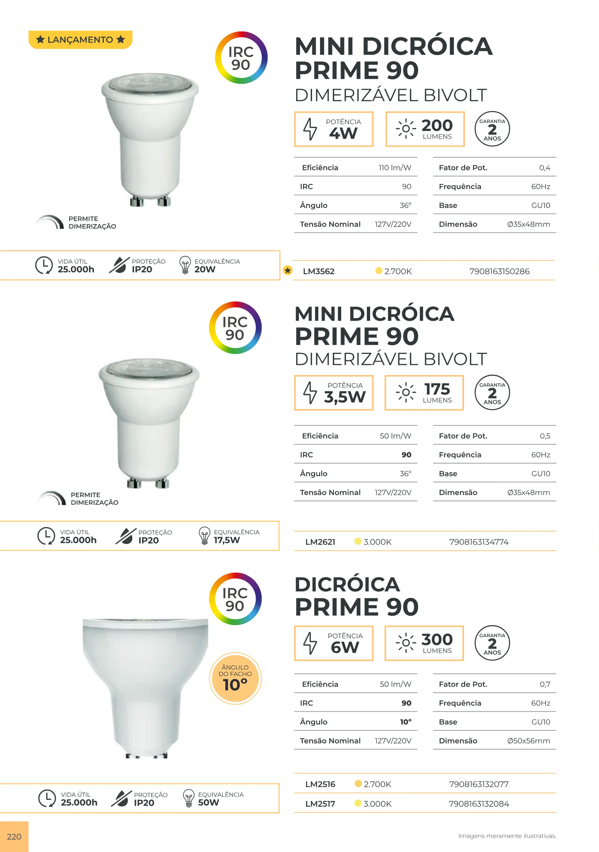 Página 222 do catálogo Luminatti 2026