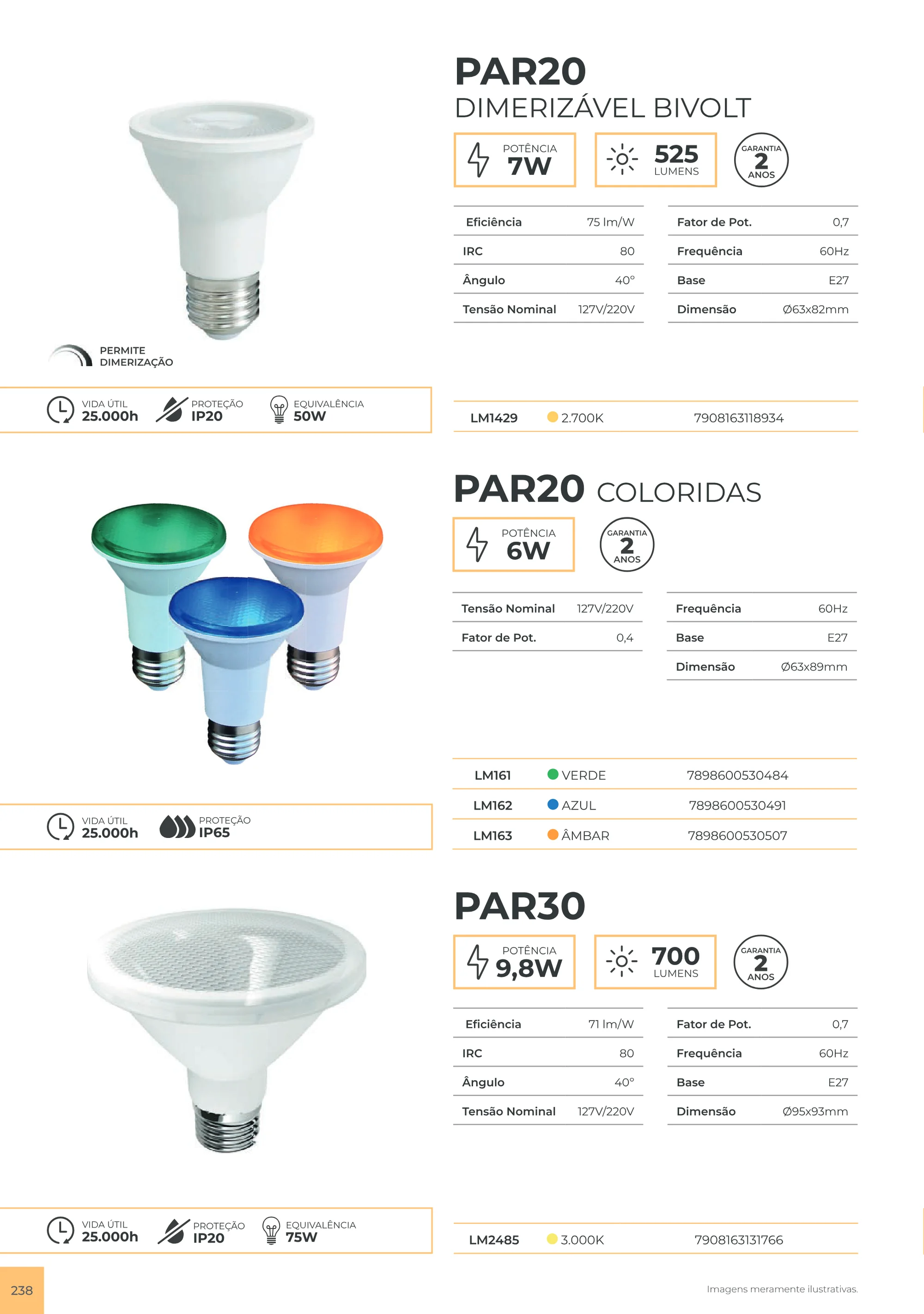 Página 240 do catálogo Luminatti 2026
