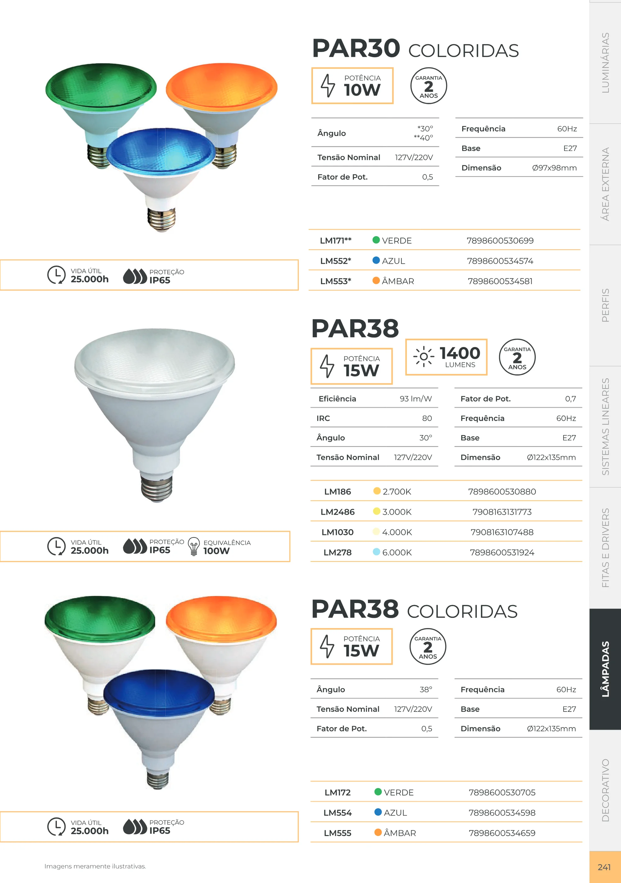 Página 243 do catálogo Luminatti 2026